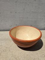 Rössler Schüssel Gr. 5 Original Vintage braun weiss 24.5 cm