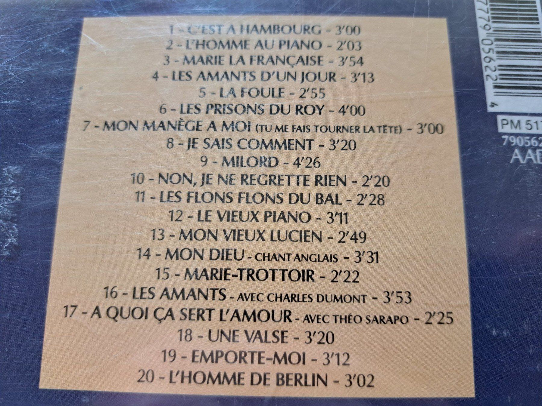 CDs: Cd Piaf - 25ème anniversaire  – Gebraucht aus Pully von bro_n52j 3