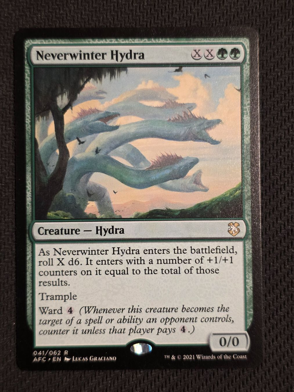 Magic The Gathering Sammelbilder & Trading cards: Neverwinter Hydra -  MTG – Gebraucht aus Zürich von Semagets