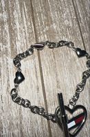Tommy Hilfiger Armkette silber mit Herzlogo