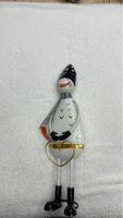 Bonhomme de neige décoration cœur neuf