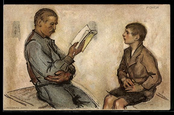 Cartes postales: P. Chiesa: Schweizer Bundesfeier 1922, s – D'occasion à Berlin par bartko-reher
