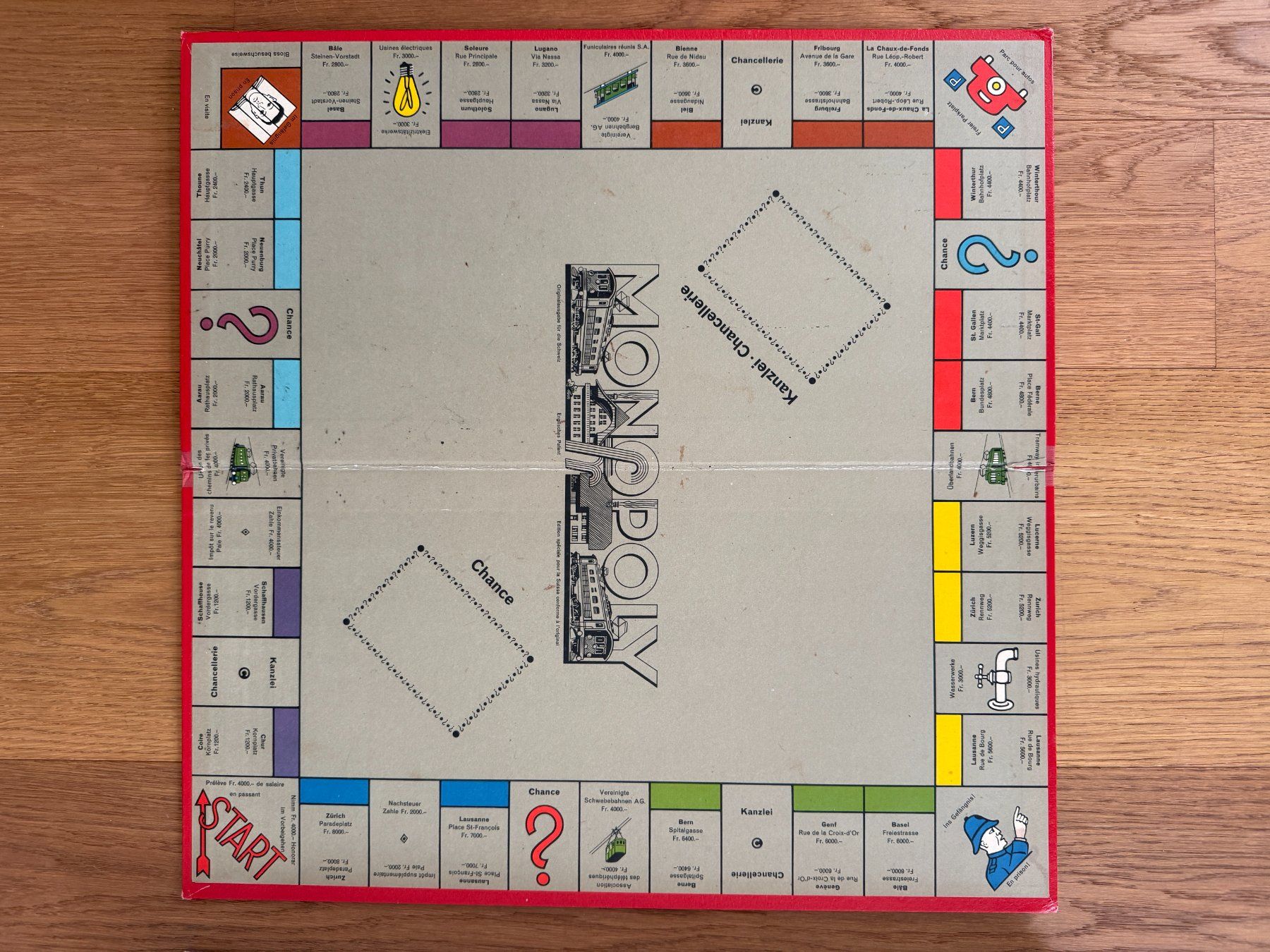 Franz Carl Weber Spiele: Monopoly original Franz Carl Weber – Gebraucht aus Founex von MaevaMatahi 1