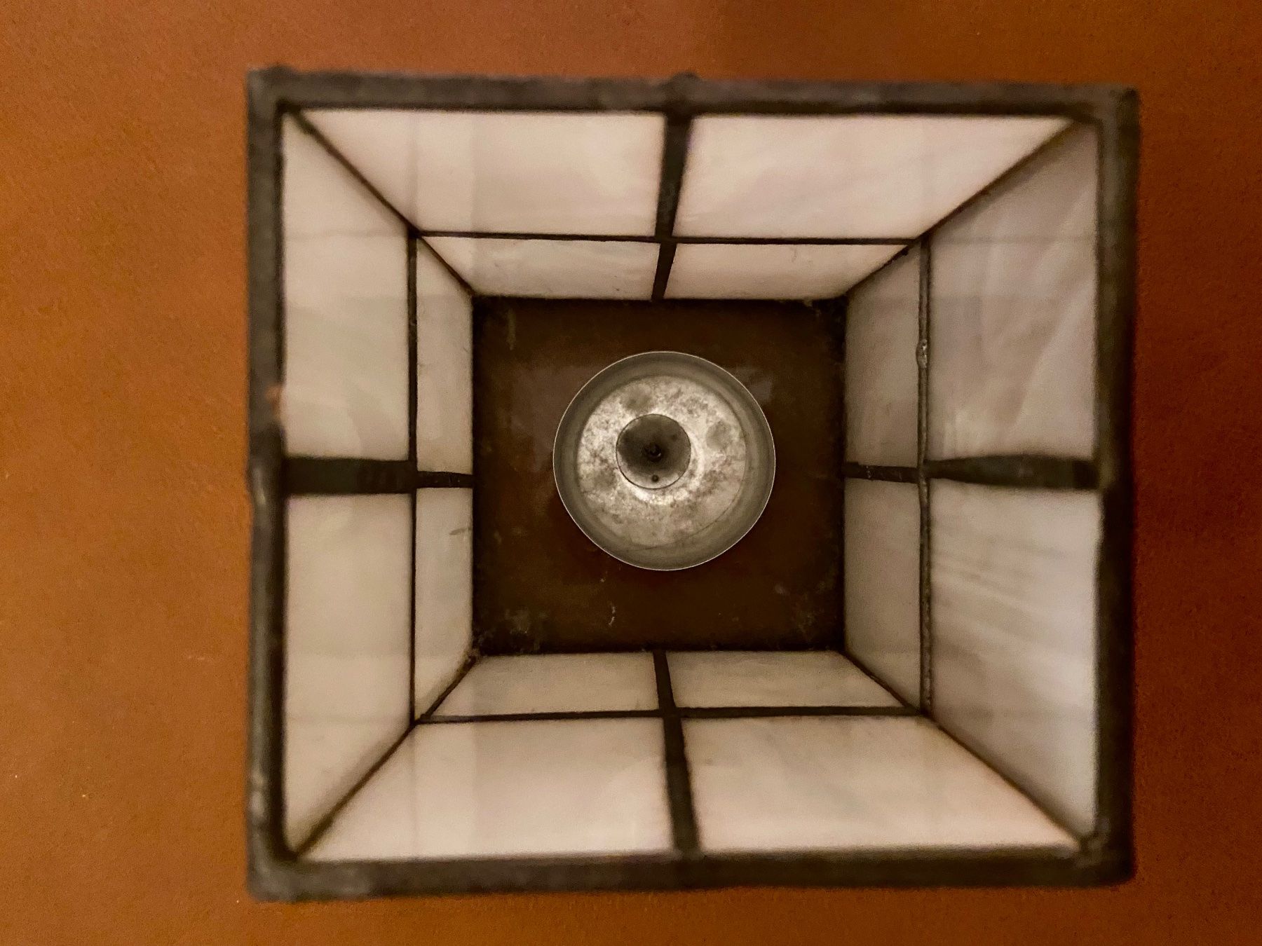 Portacandele: Kerzenständer Vintage Perlmutt/Metall – Usato da Winterthur venduto da ArT-78 1