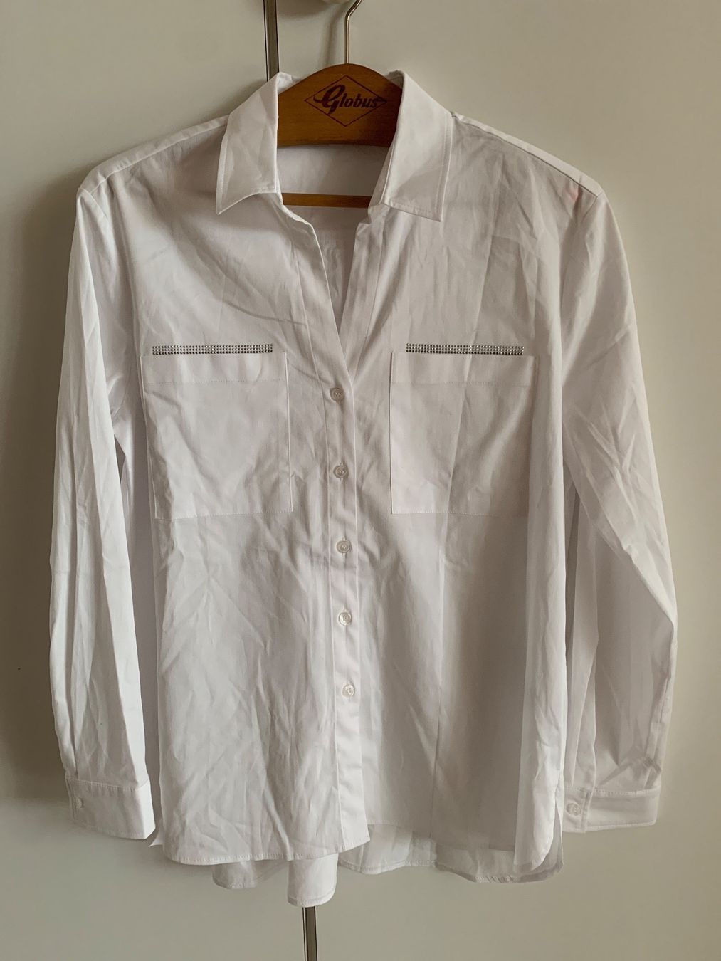 Camicette: Neue Hemdbluse von Justwhite – Nuovo e nell'imballaggio originale da Lausen venduto da tiguan07