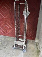 Gestellwagen für Steamer 20x GN 1/1 mit Blechhalter