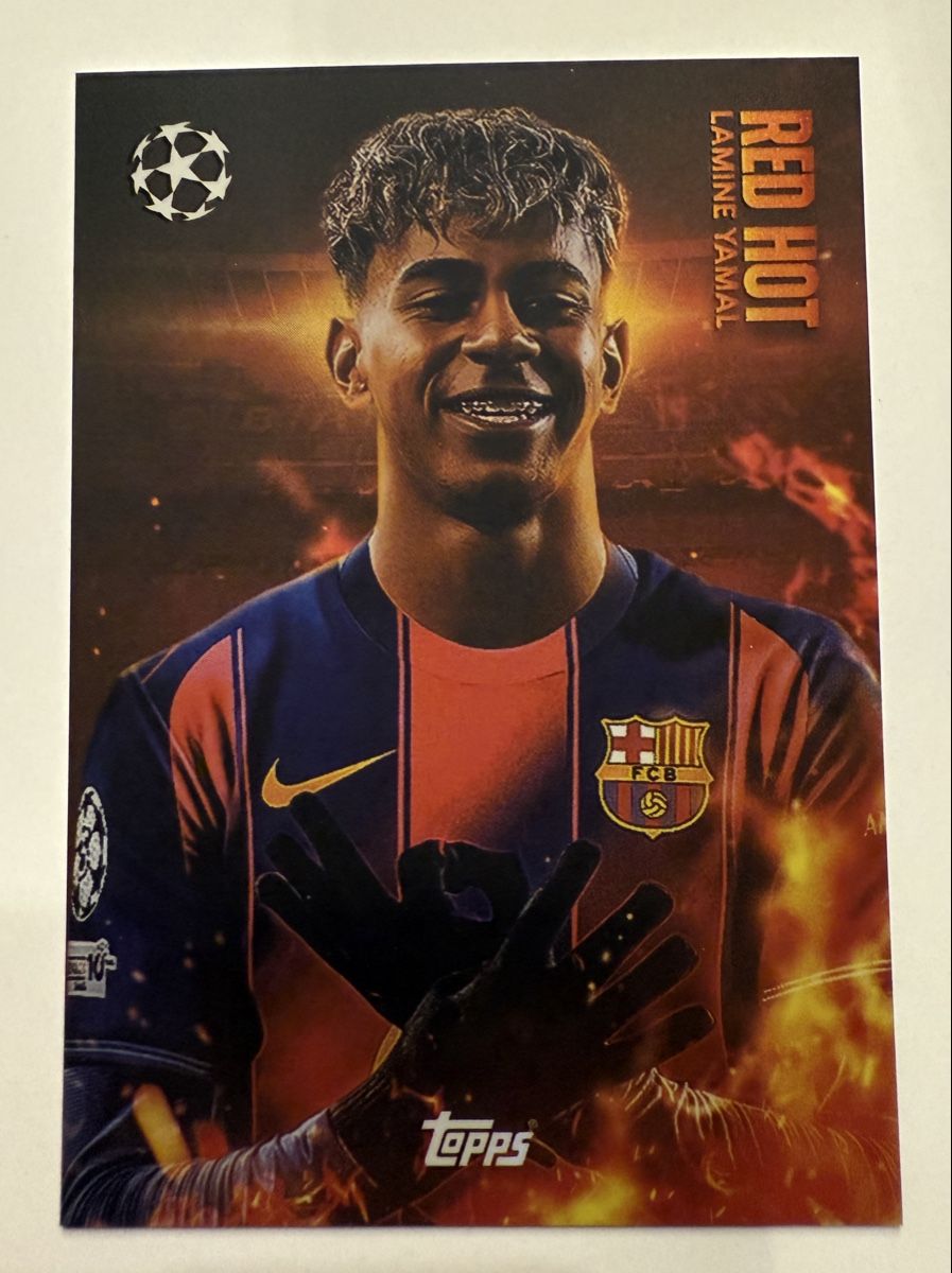 Topps Cartes à collectionner: Red Hot Lamine Yamal – Neuf (Voir description) à Dierikon par Leuchtenstadt