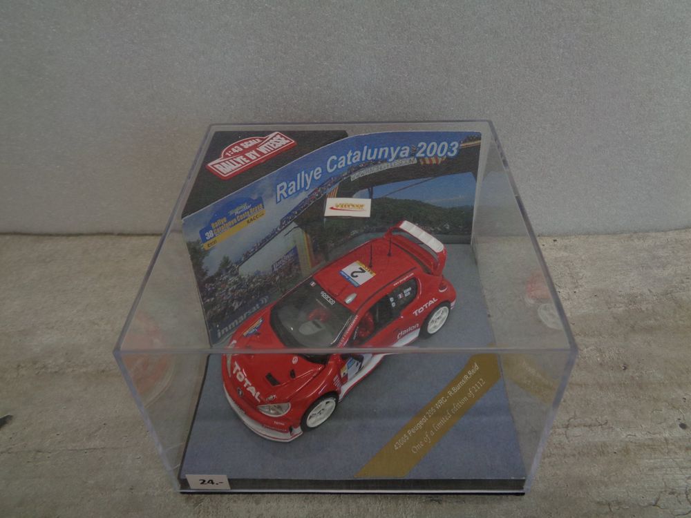 Vitesse 1:43 Rallye Peugeot 206 WRC Richard Burns 2003 (Neu und ...