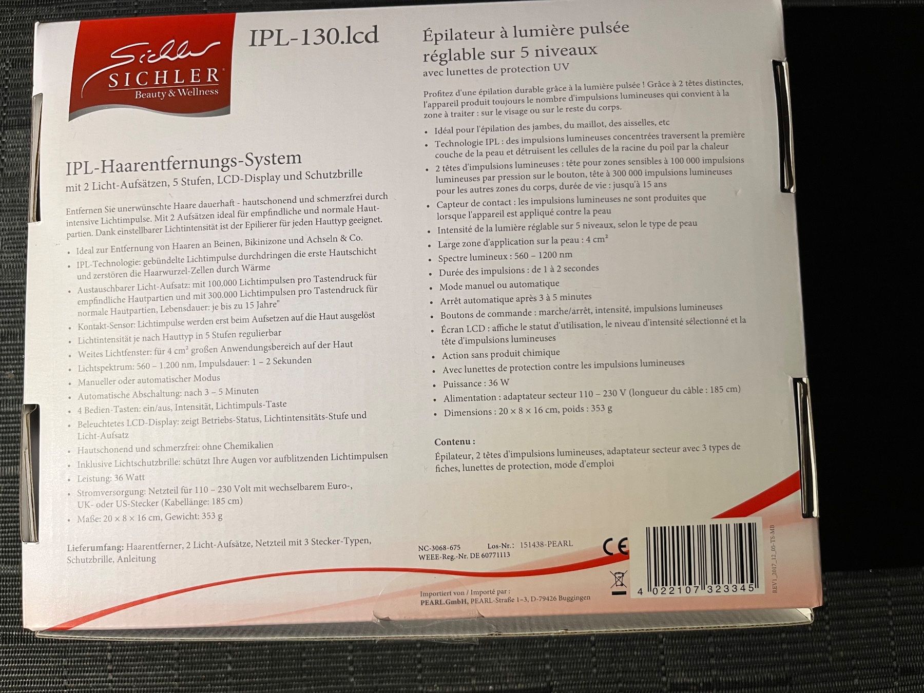Epilatori: IPL-Haarentfernungs-System – Usato da Zürich venduto da becca0041 2