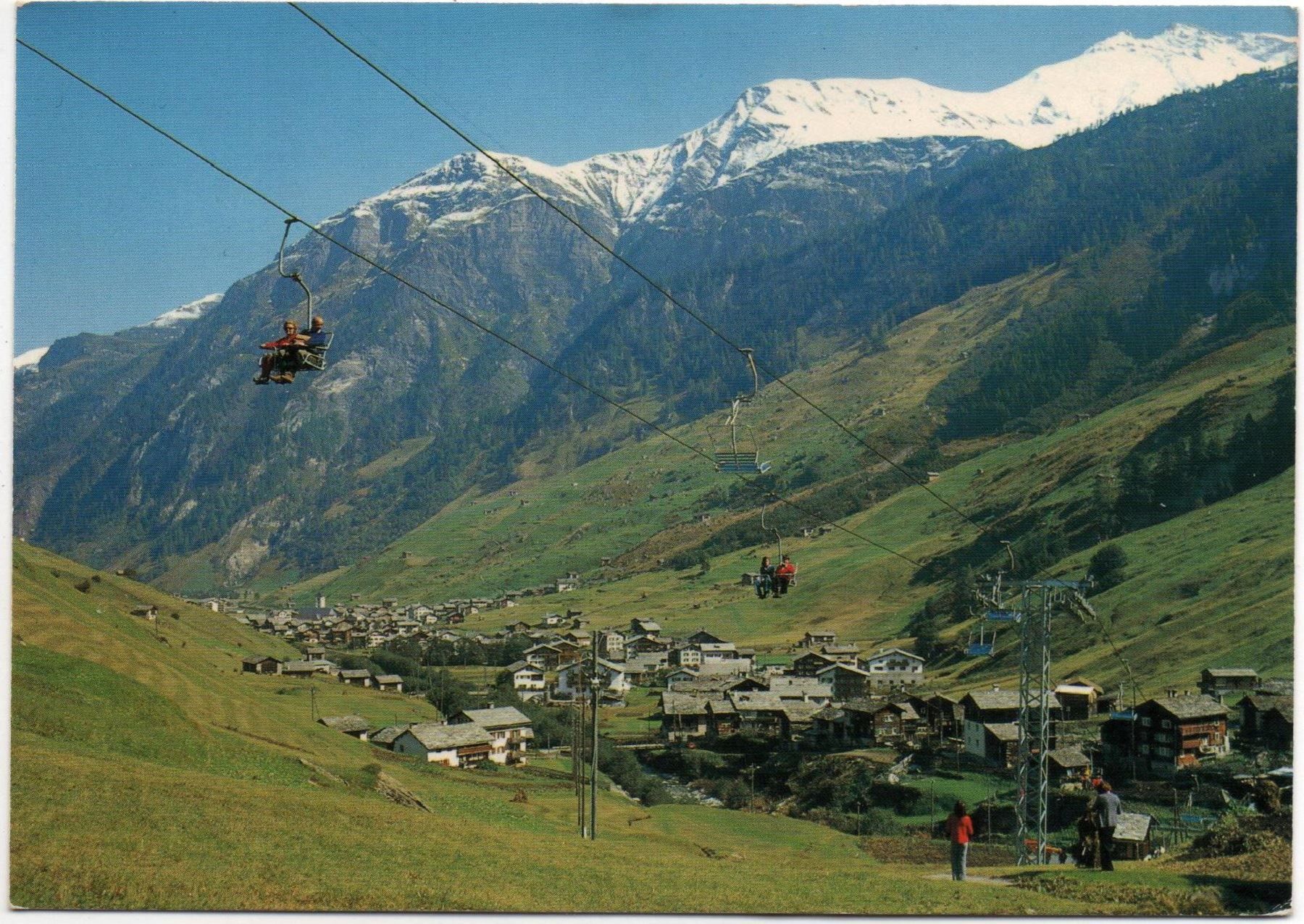 Cartes postales: BAD VALS Sesselbahn nach Gadastatt – D'occasion à Jona par philajona