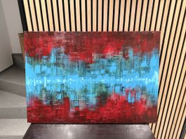 Abstraktes Gemälde Acryl auf Leinwand