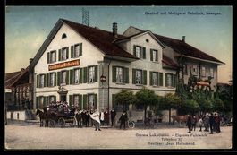 Seengen, Gasthof und Metzgerei Rebstock,