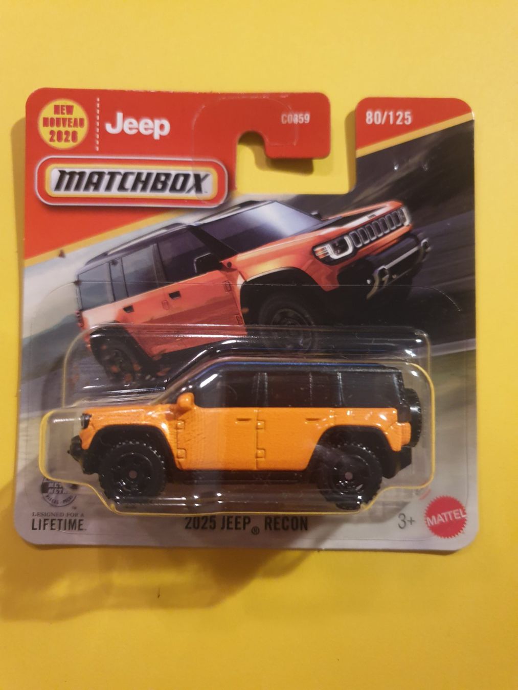 Matchbox Modellini d'auto: Matchbox 2025 JEEP RECON – Nuovo e nell'imballaggio originale da Oftringen venduto da Rotor 1