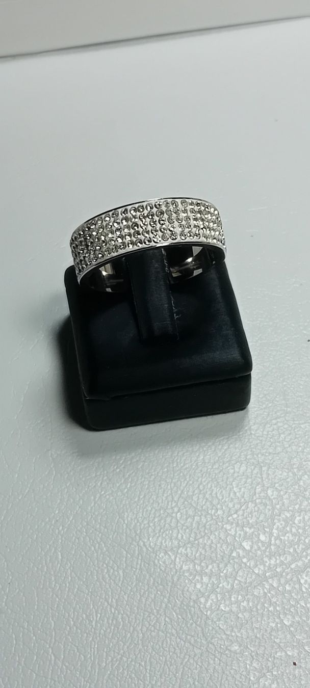 Ringe: ring edelsthal 316L,mit zerkonia,,,glitzer – Neu (gemäss Beschreibung) aus Basel von bij_5hqd 1