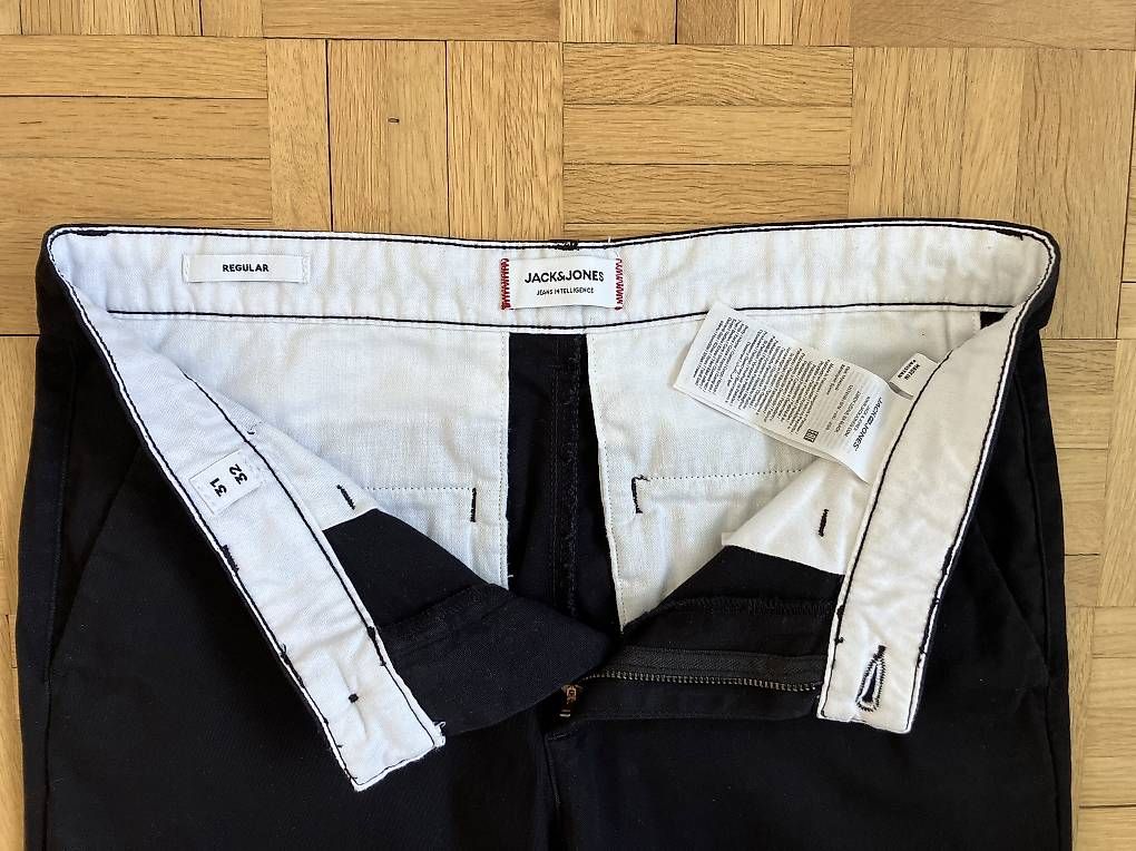 Pantaloni: Jack&Jones Hose Schwarz Regular 31x32 – Usato da Zürich venduto da pas_y6lb 3