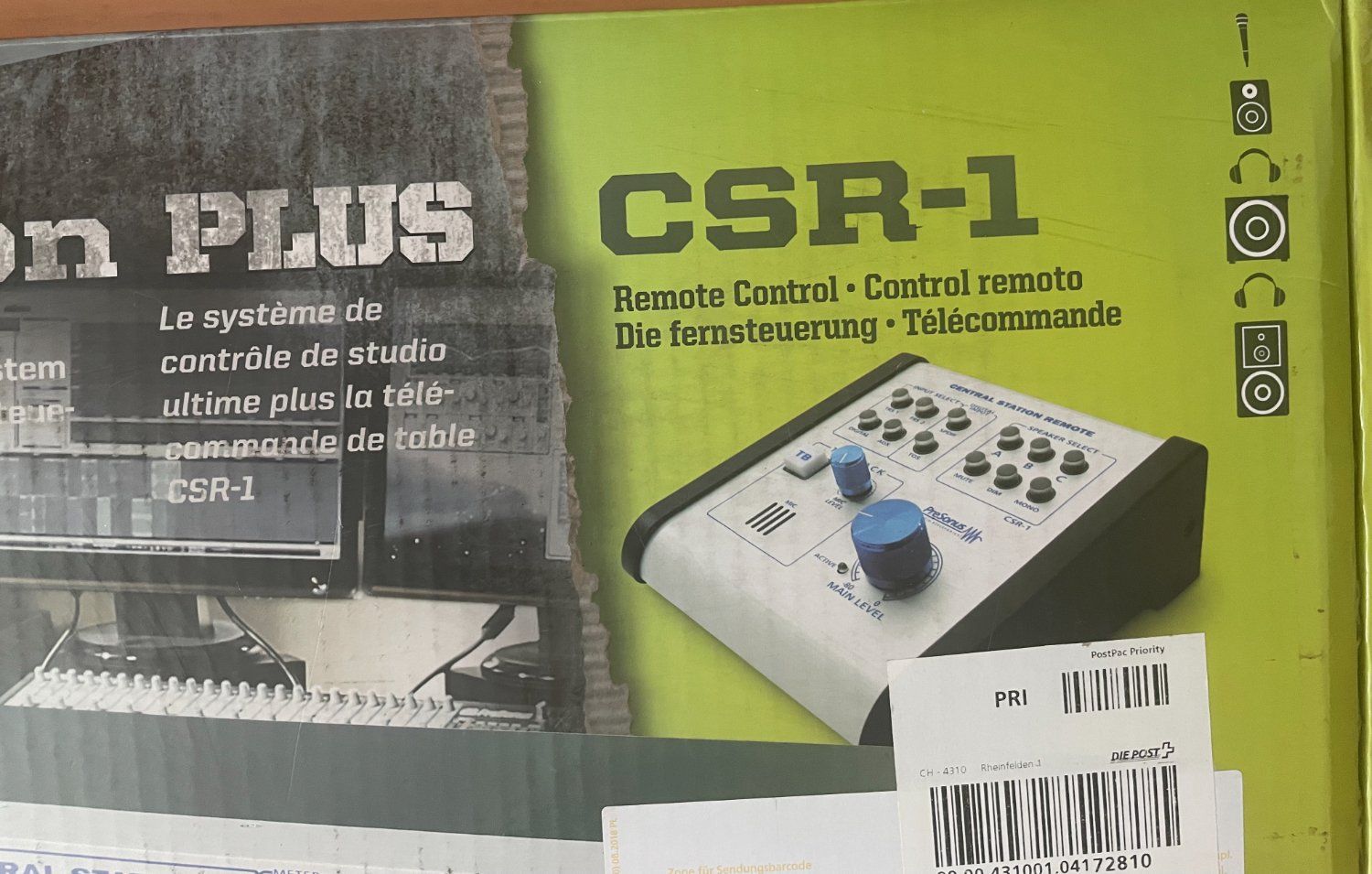 Sistema di controllo: PreSonus Central Station PLUS - Monitor Controller – Usato da Wangen b. Olten venduto da saintfiction 1