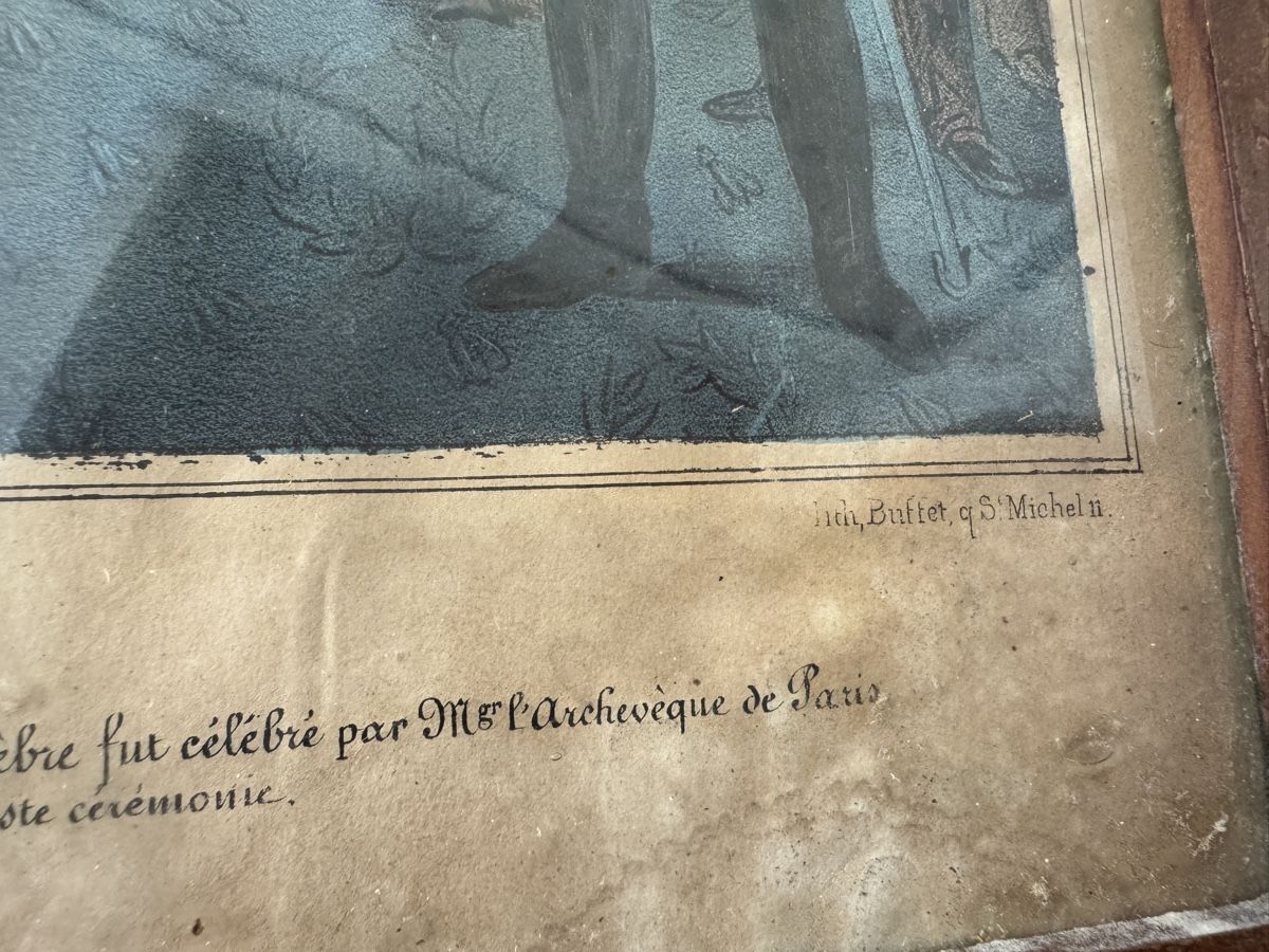 Grafica & Litografie: Lithographie XIXe - Tombeau / Catafalque de Napoléon Ier - – Usato da Erde venduto da CBarts 3