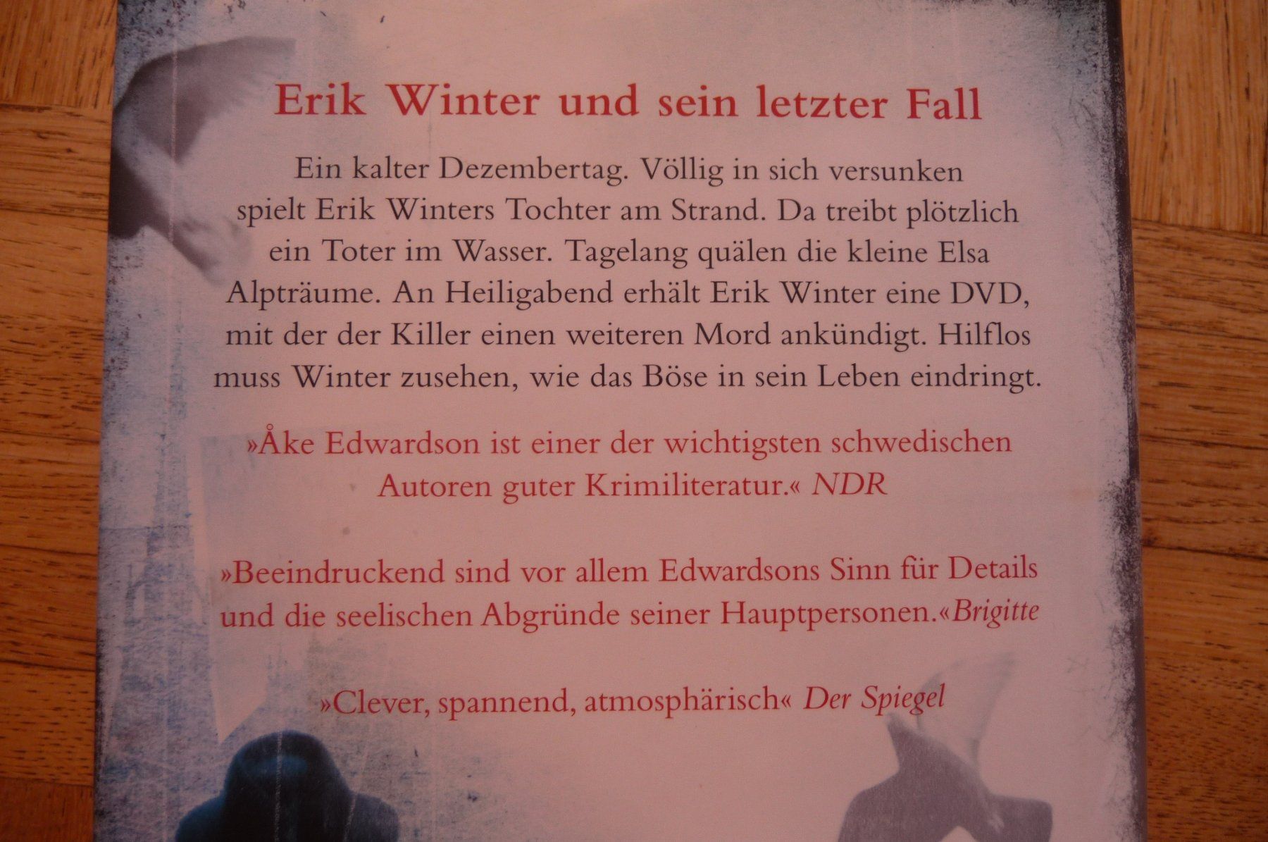 Bücher: Åke Edwardson, Der letzte Winter – Gebraucht aus Zürich von Edje 1