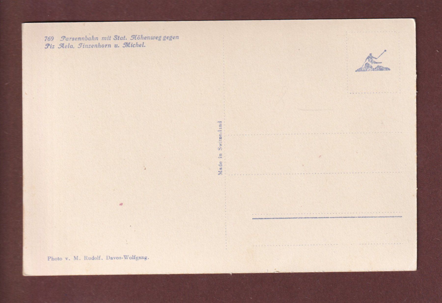 Cartes postales: DAVOS - Parsennbahn – D'occasion à Pully par nicecards 1