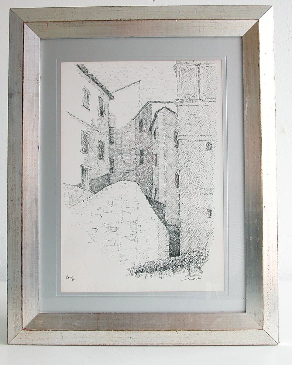 Dipinti: Marcello Marchi original Bild 1978 – Usato da Oberwil BL venduto da Klang