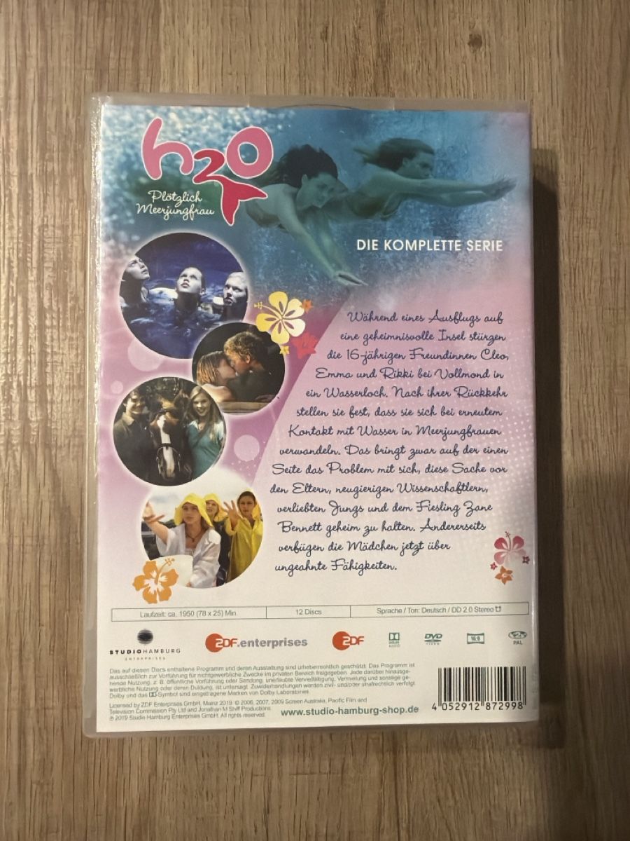 Tutti i DVDs: H2O Komplette Serie DVD – Usato da Hagendorn venduto da masterchieff 1