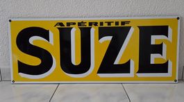 Emailschild SUZE Aperitif plaque émaillée