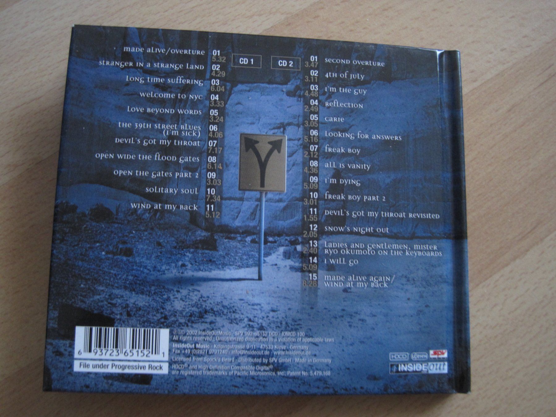 CD: Spocks Beard SNOW CD in Buchform Roadrunner Records – Usato da Gossau SG venduto da Noryflory 3