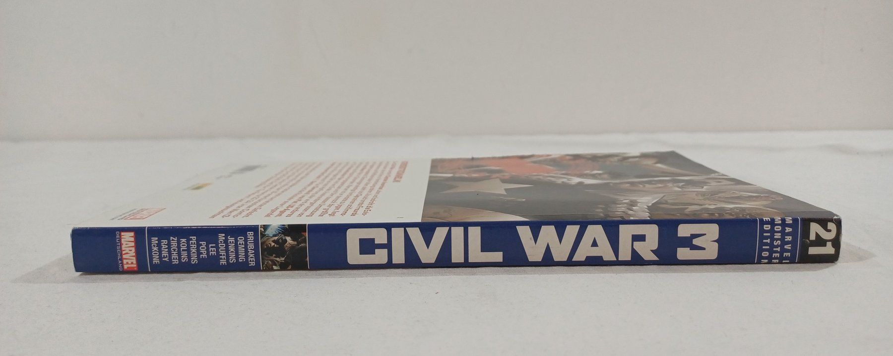 Fumetti: Marvel Monster Edition Band 21- Civil War 3 Comic – Usato da Luzern venduto da IG_Arbeit 3