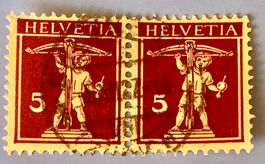 Nr.170  Tellknabe Briefmarken gestempelt   