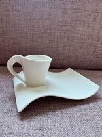 Villeroy & Boch New Wave Kaffeetasse mit Untertasse 2tlg.