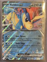 Pokemon Karte Keldeo EX Holo guter Zustand