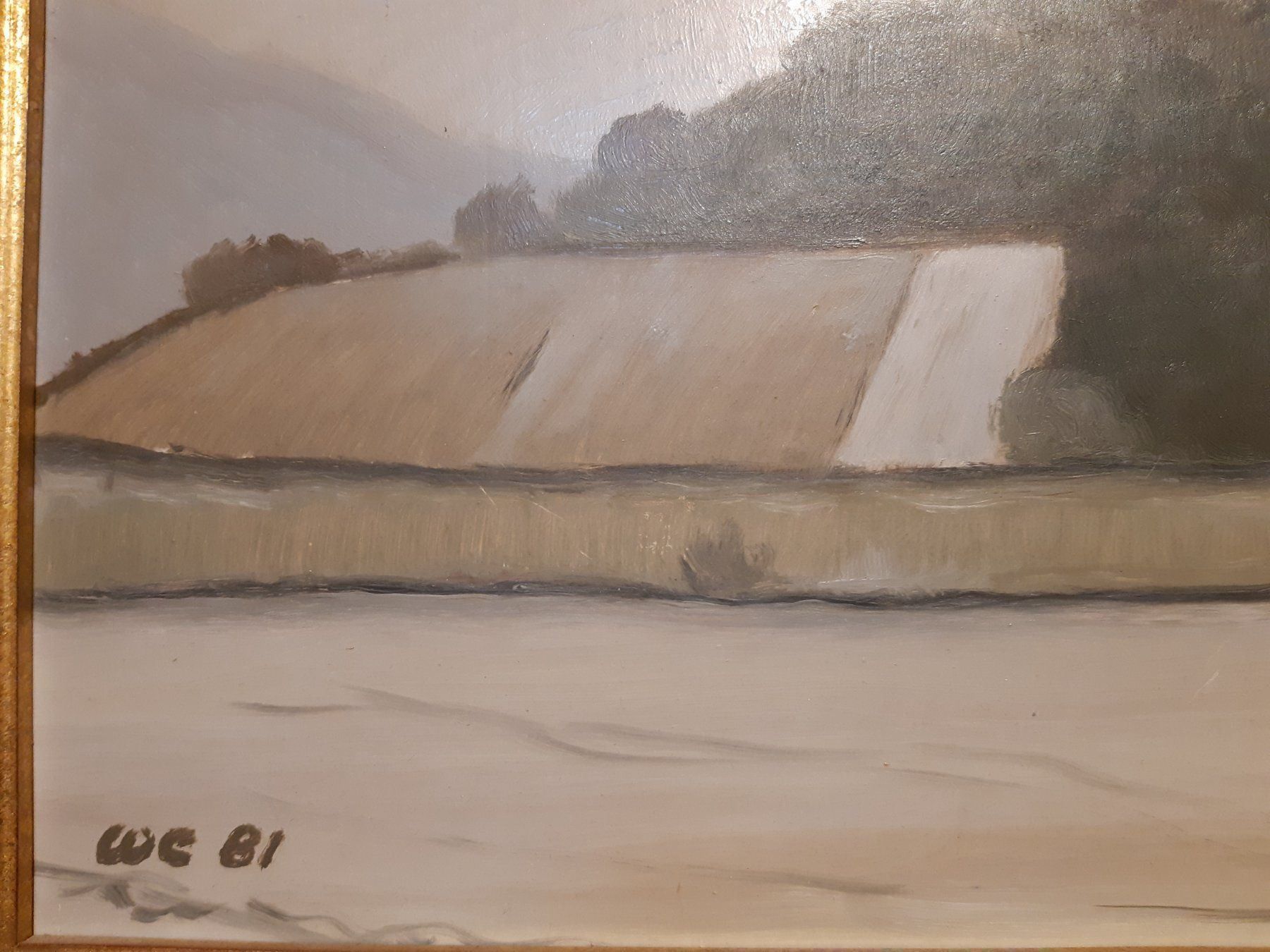 Dipinti: W. Eigenheer (1910-2002) beau paysage vs – Usato da Lausanne venduto da leneko 4