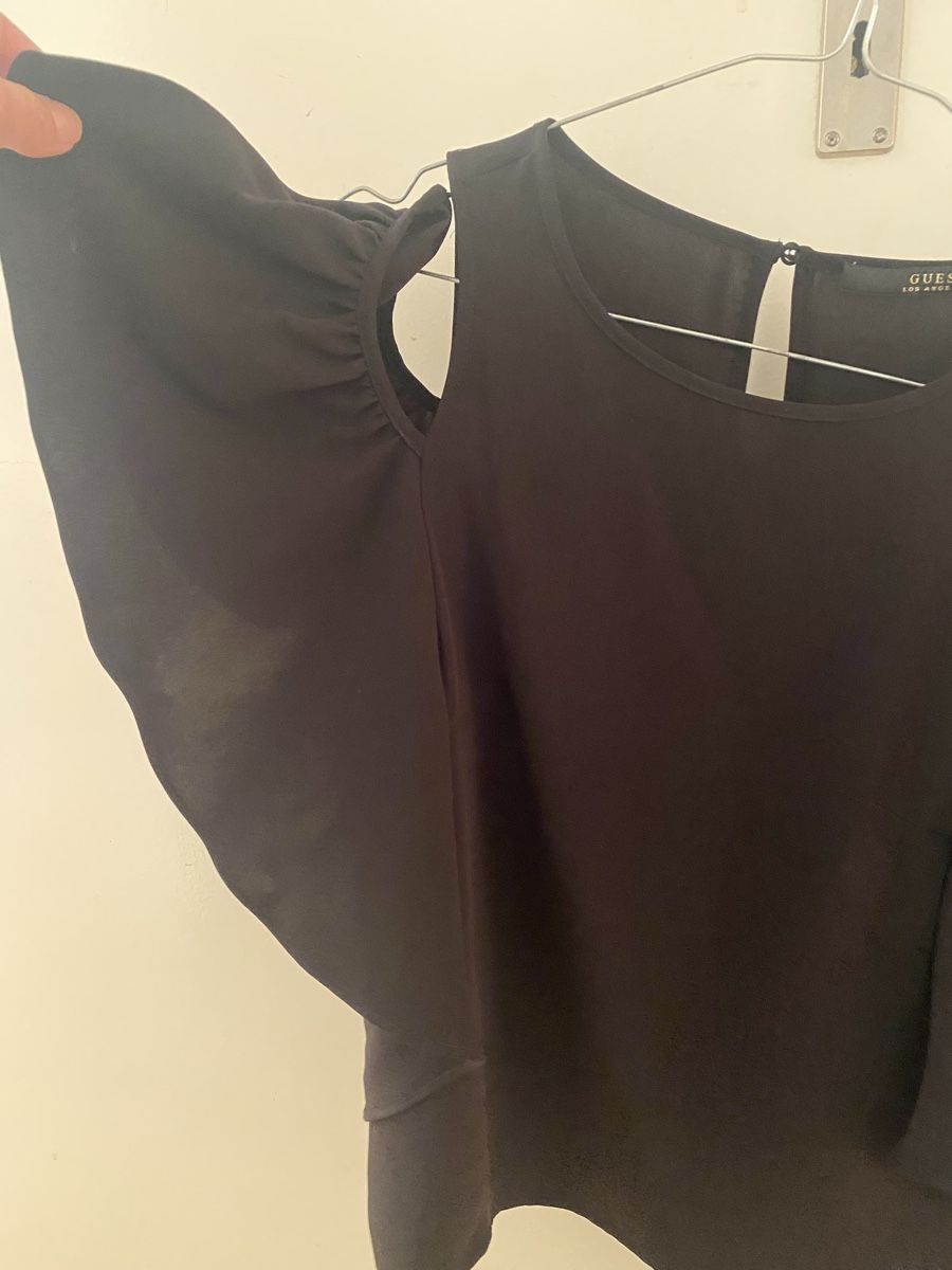 Guess Camicette: Guess Bluse schwarz Grösse S Neu !!! – Nuovo (secondo la descrizione) da Uetikon am See venduto da lexus2008 2