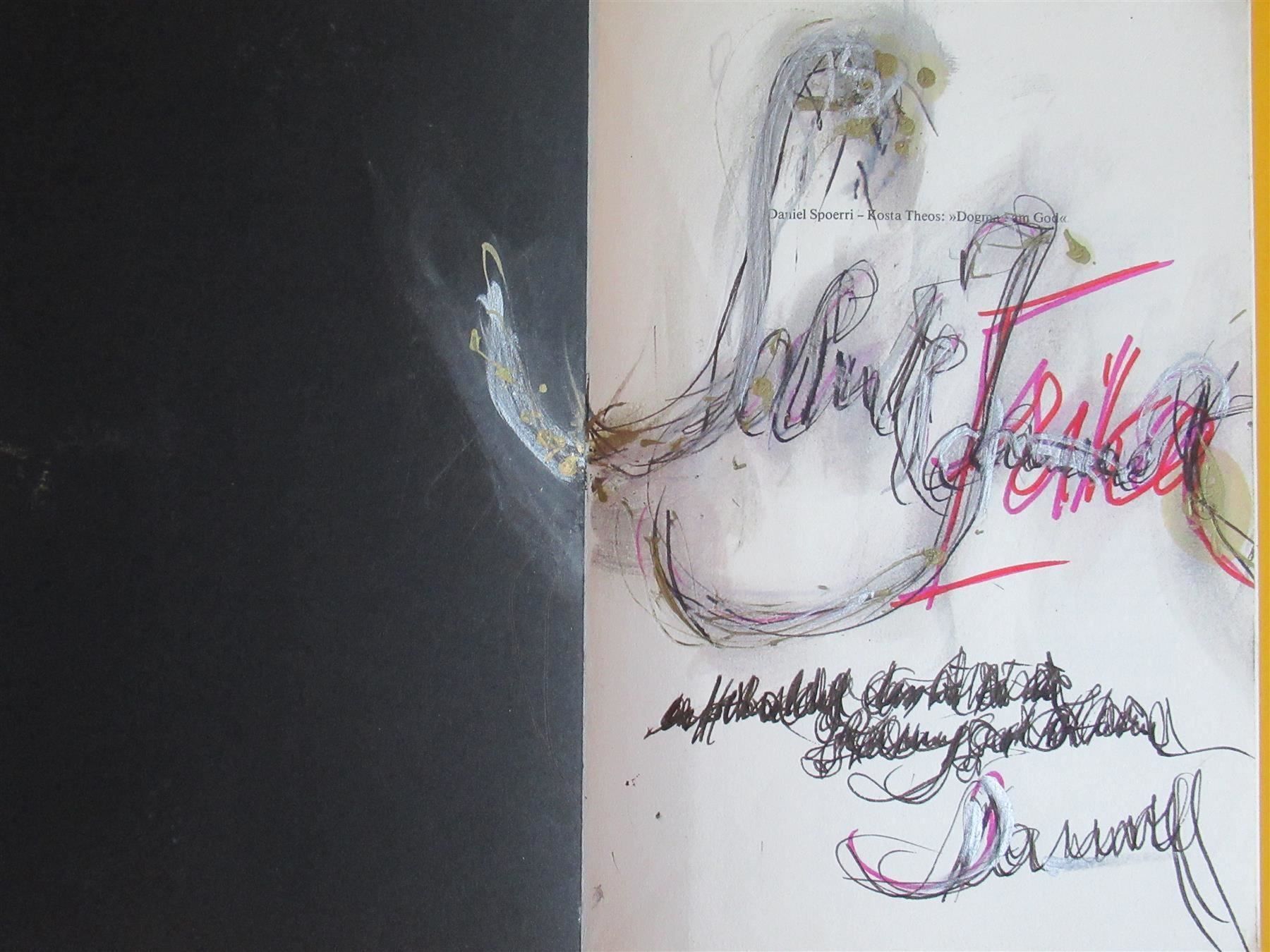 Libri: Daniel Spoerri Original Mischtechnik in Buch 1987 TOP – Usato da Adliswil venduto da buch_und_kunst 2