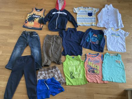Buben Knaben Kleiderset 98/104 Sommer