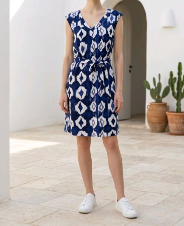MEXX Kleid Gr. 36 neuw. Sommer Retro Look Muster