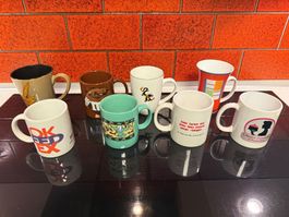8 verschiedene Tassen (Büro, Tee, Kaffee, coole Sprüche)