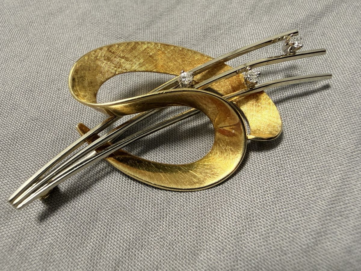 Broches & Aiguilles: Brosche Gold 18k – D'occasion à Oberhof par RealStone 4