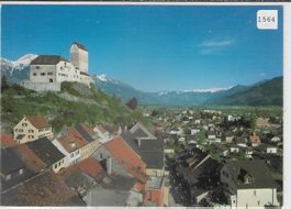 Schloss Sargans mit Städtli