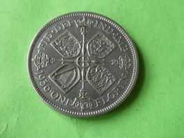 Grossbritannien 1936, 1 Florin