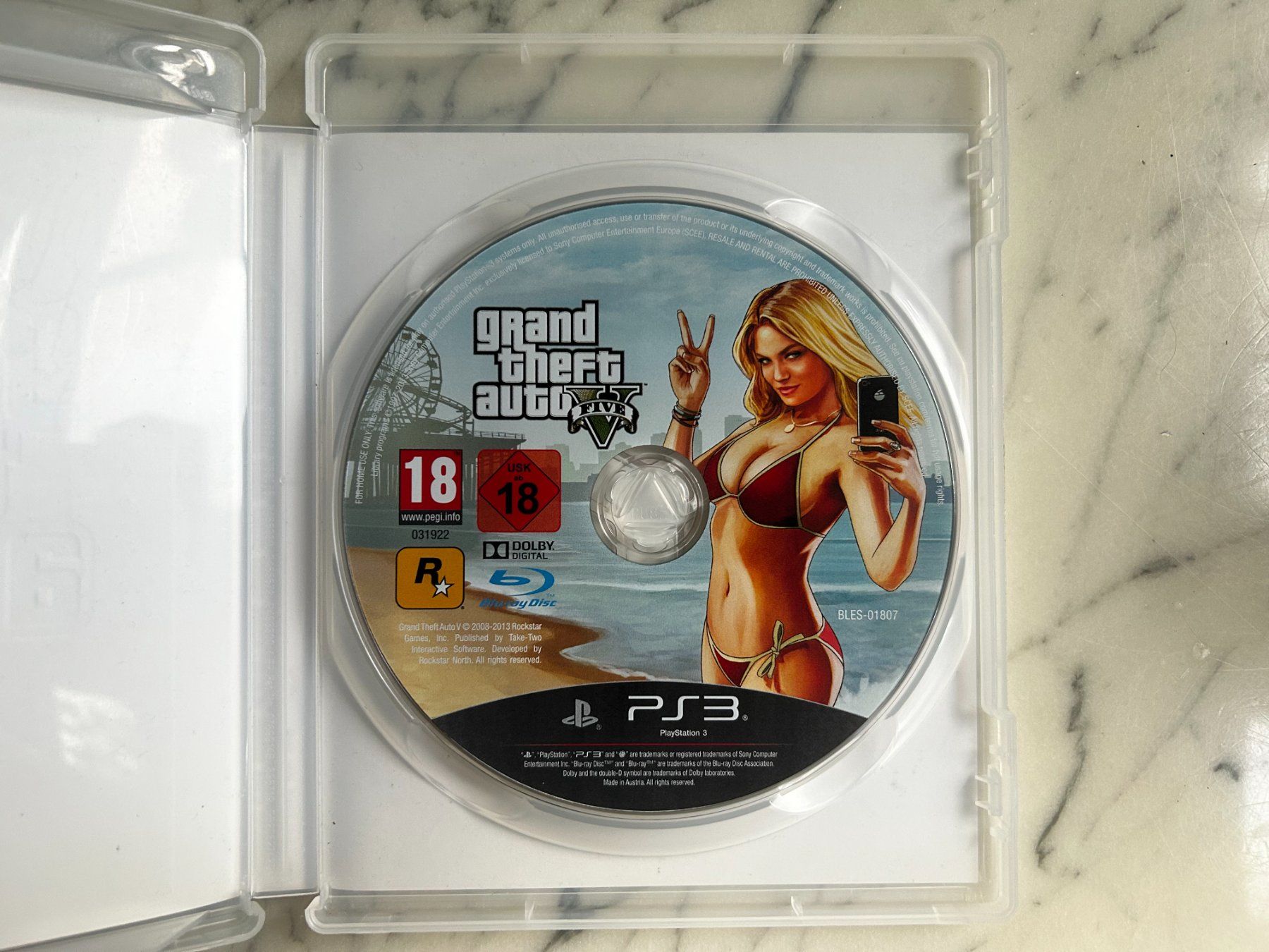 Giochi: GTA 5 Rockstar Games Disc - Playstation 3 – Usato da St. Gallen venduto da lis_cd6d