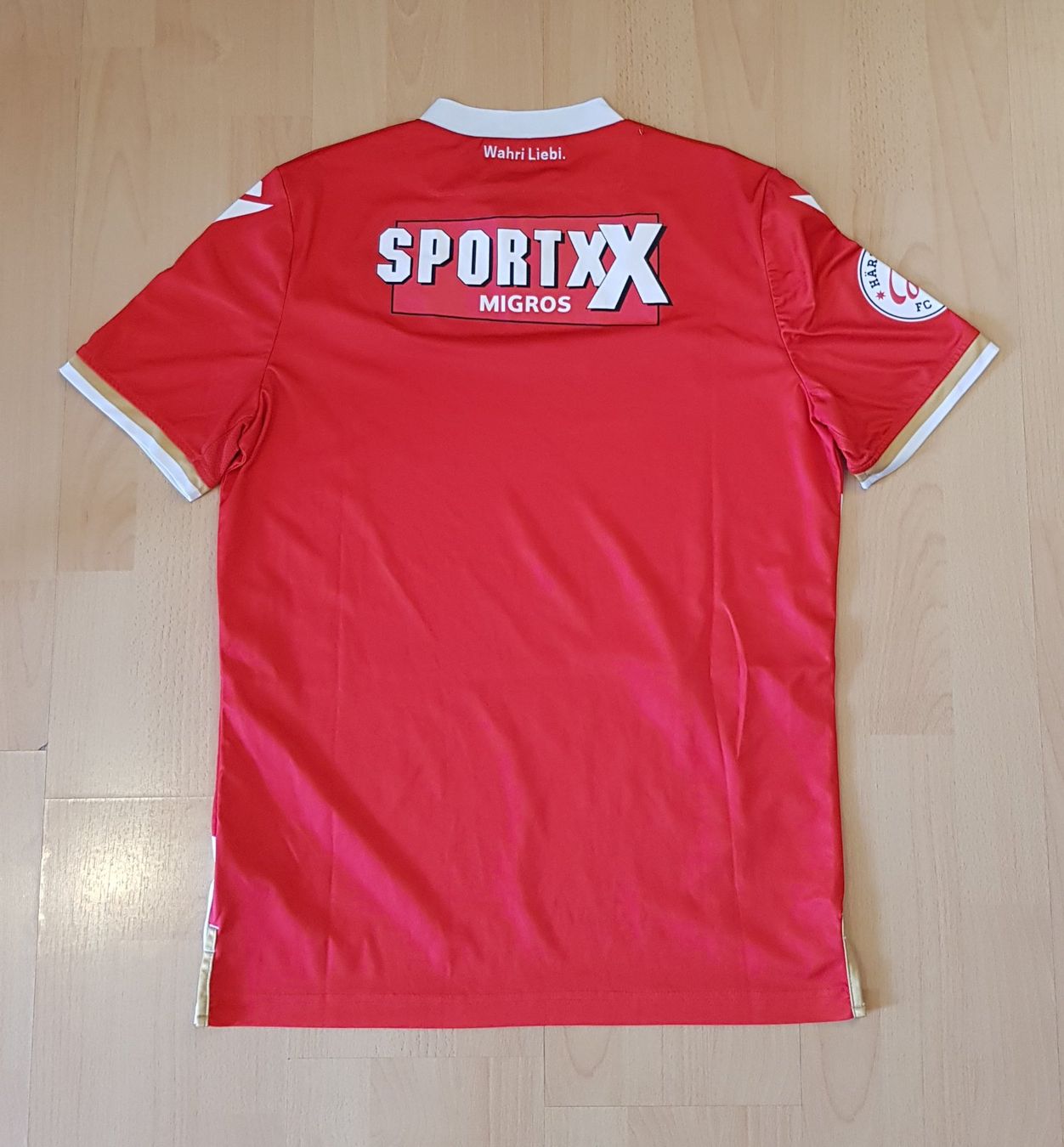 Canottiere & Pantaloni: FC Thun Macron Trikot, 2019/2010, Grosse M – Usato da Le Mouret venduto da Pantini 5