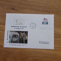 Lettre Espace Biref Weltraum Wasserung Im Pazifik 1969