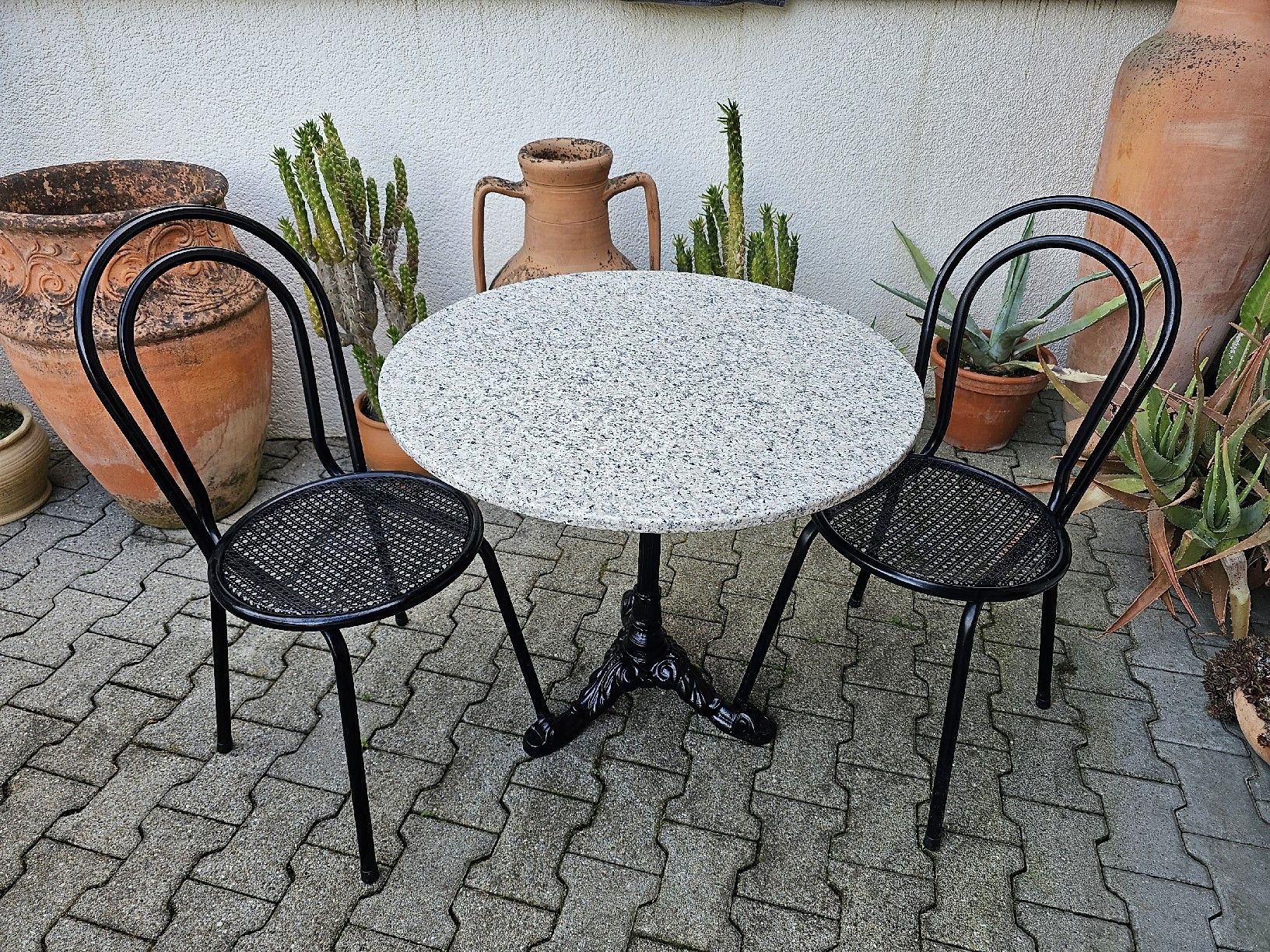Tavoli: Bistrotisch Granittisch 2 Stühle – Usato da Villnachern venduto da hasta08 7