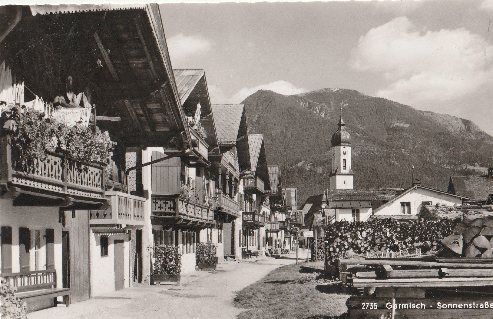 Cartes postales: Garmisch Sonnensrrasse – D'occasion à Lumbrein par made02