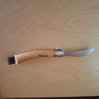 Klappbares Pilzmesser Opinel mit Bürste neu