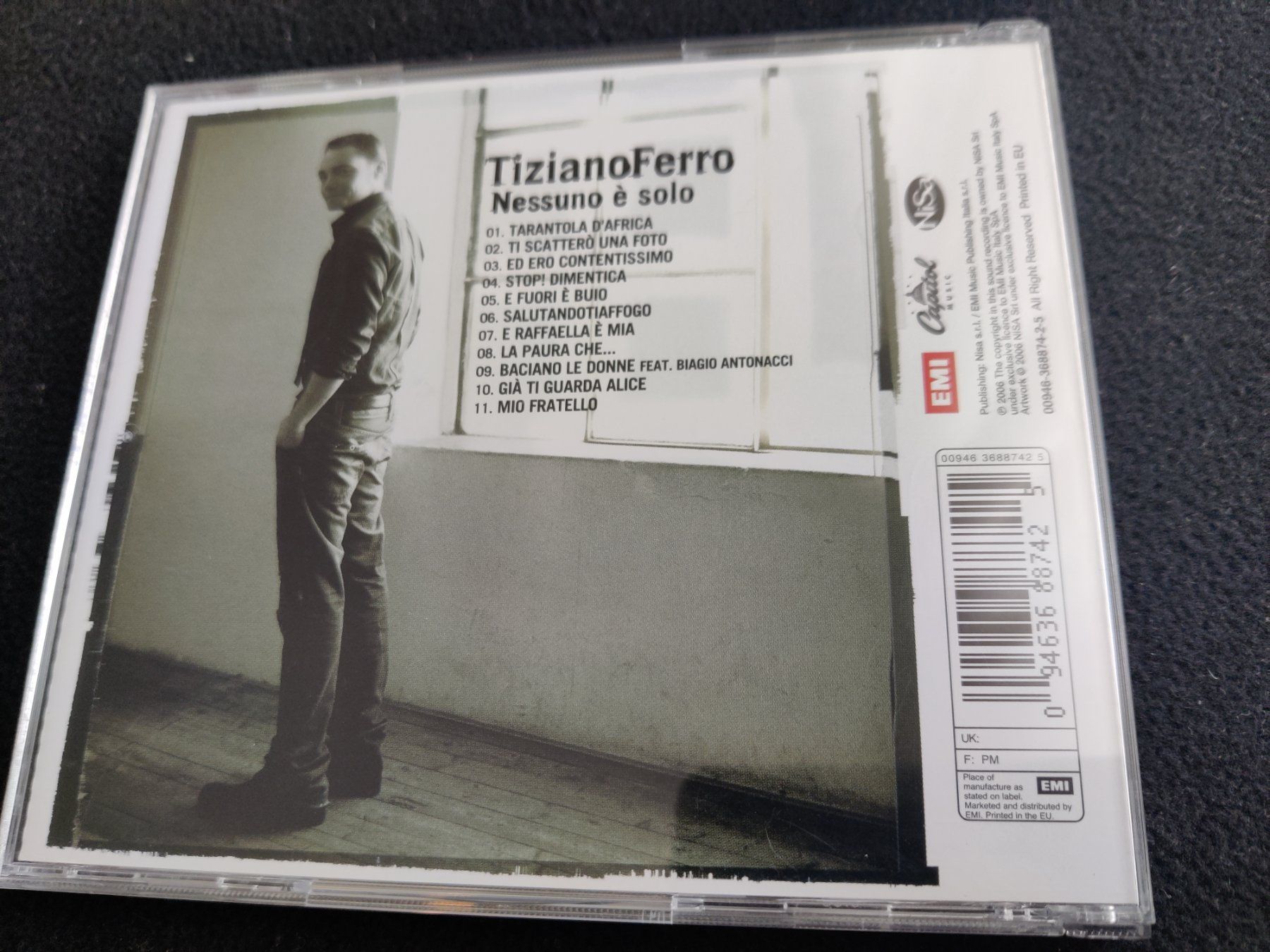 CDs: CD -  Tiziano Ferro / Nessuno è solo (2006) – Gebraucht aus Muttenz von IkaSul 2