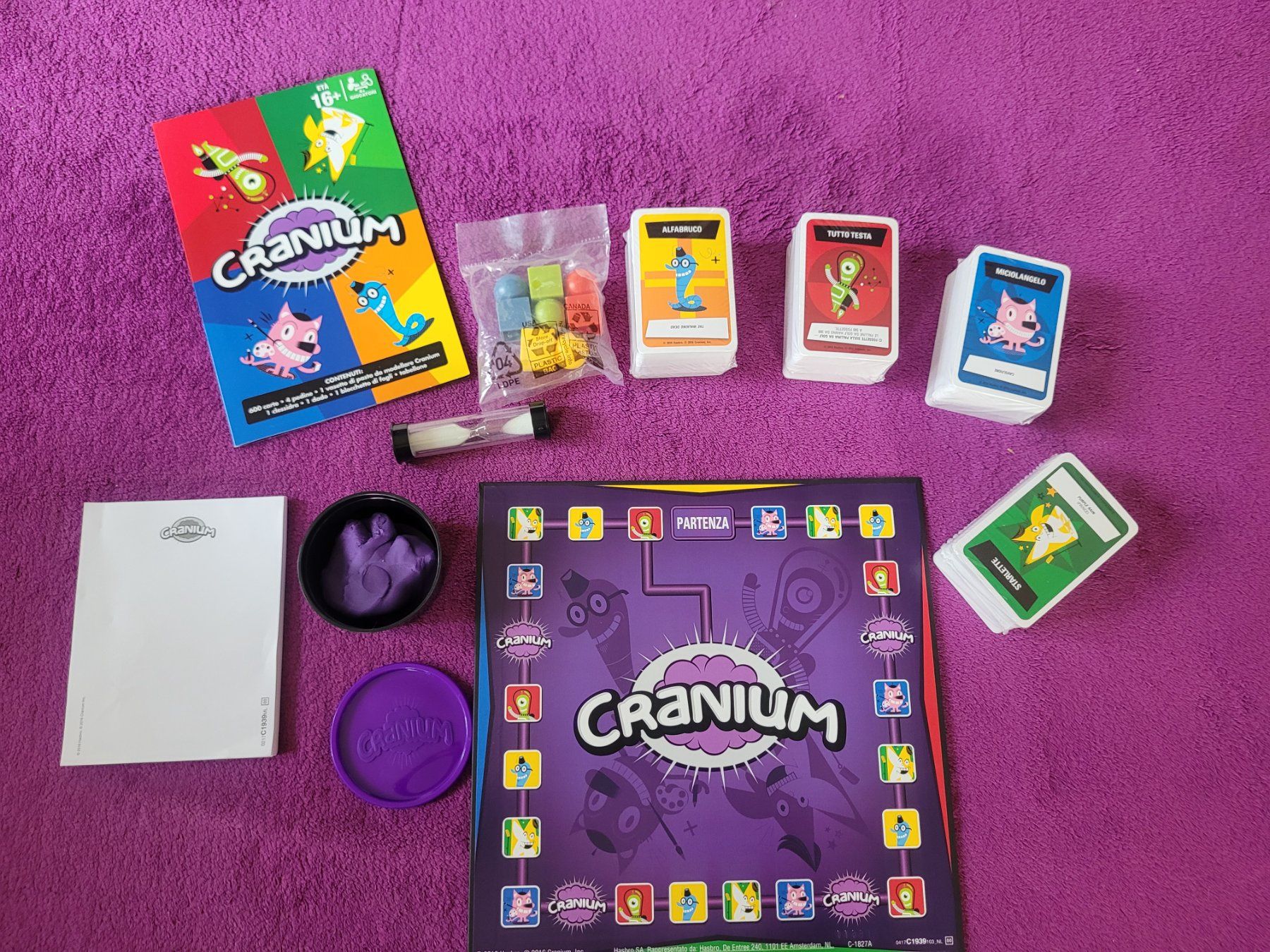 Hasbro Spiele: Spiel - Cranium von Hasbro - Italienische Version - NEU!!!! – Neu (gemäss Beschreibung) aus Müllheim Dorf von Seeeule01 5