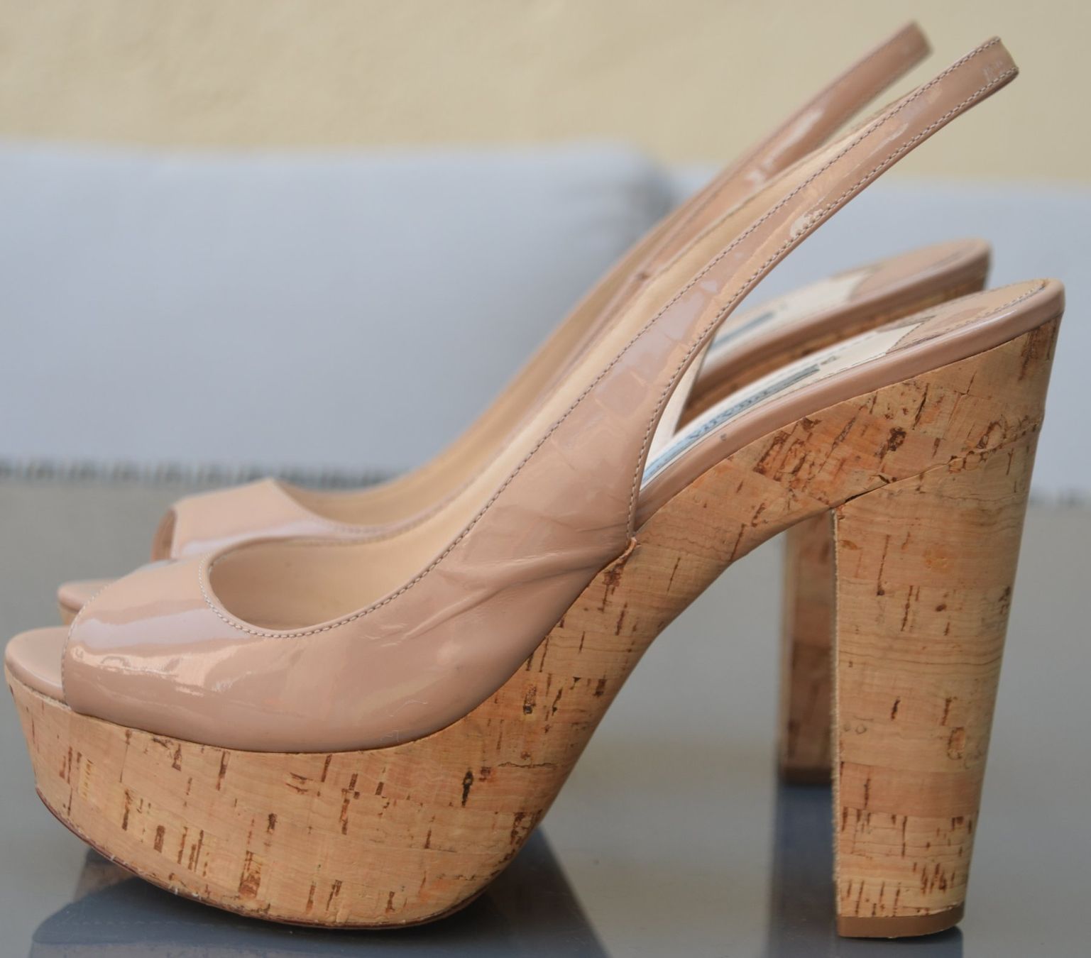Prada Damenschuhe: Prada Sandalen / sandales .39 – Gebraucht aus Collonges von arashee 6