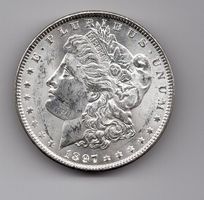 (551) USA, 1 Dollar 1897, top stgl